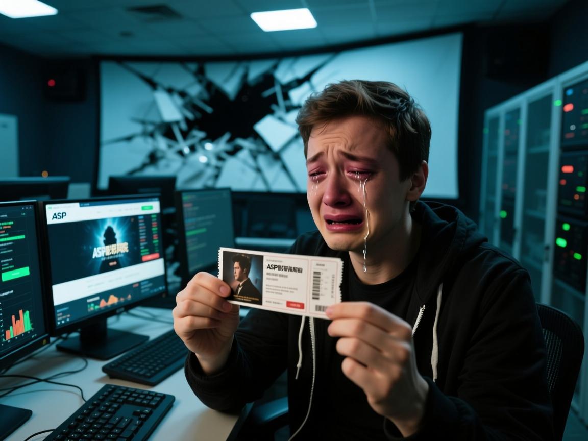 ASP影院网站崩盘夜,程序员泪洒机房,竟因一张神秘电影票?