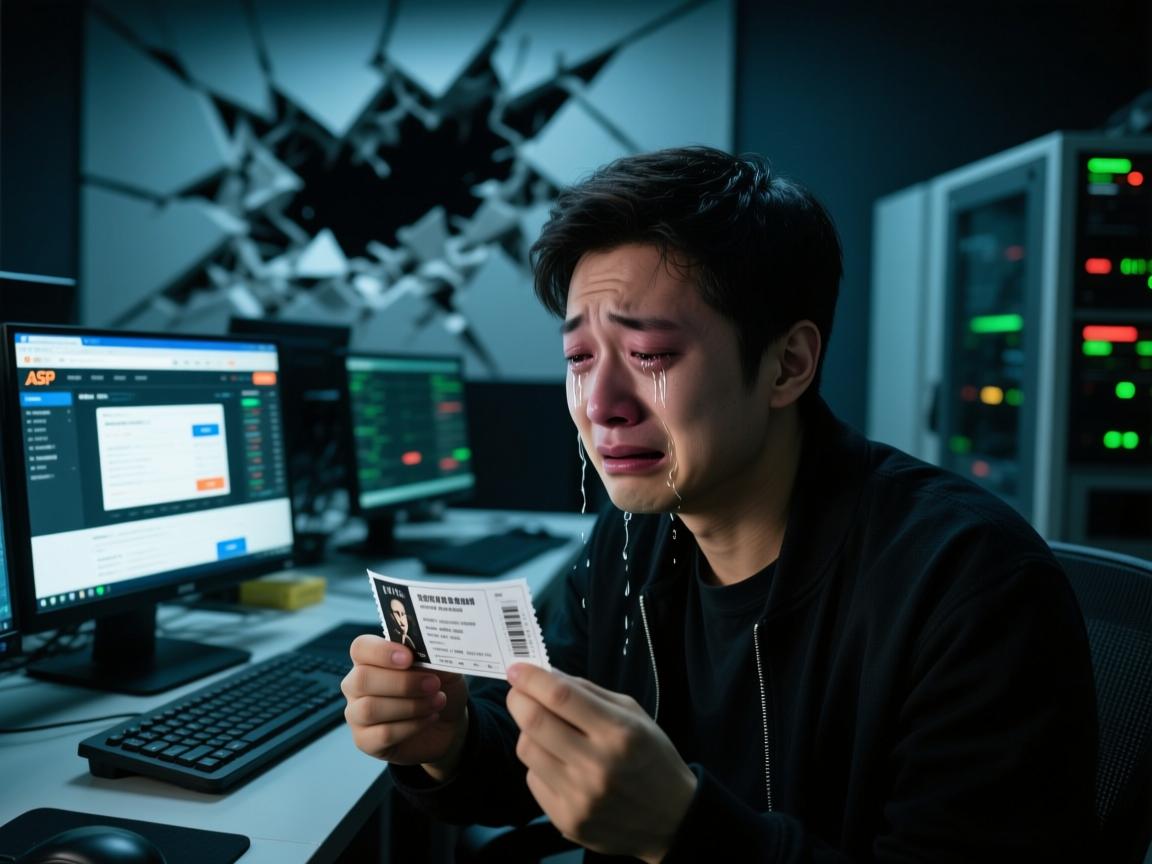 ASP影院网站崩盘夜,程序员泪洒机房,竟因一张神秘电影票?