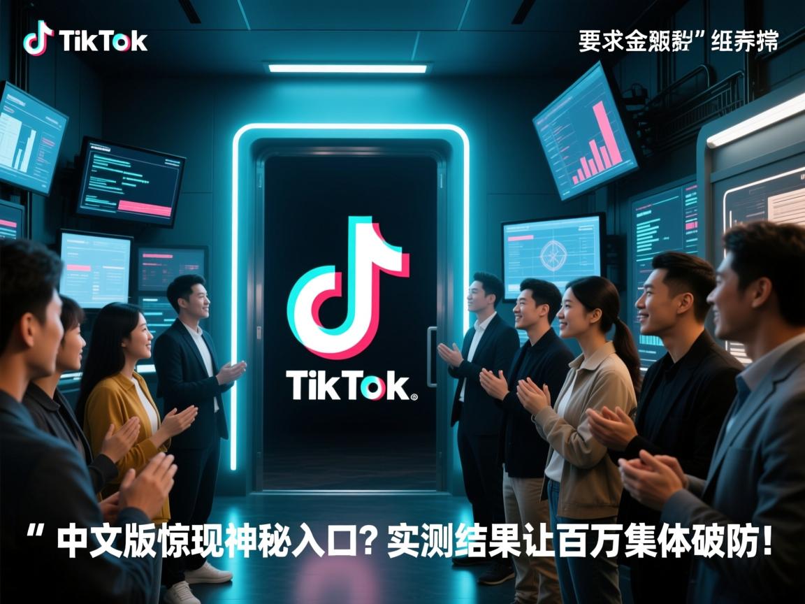 TikTok中文版惊现神秘入口?实测结果让百万用户集体破防!