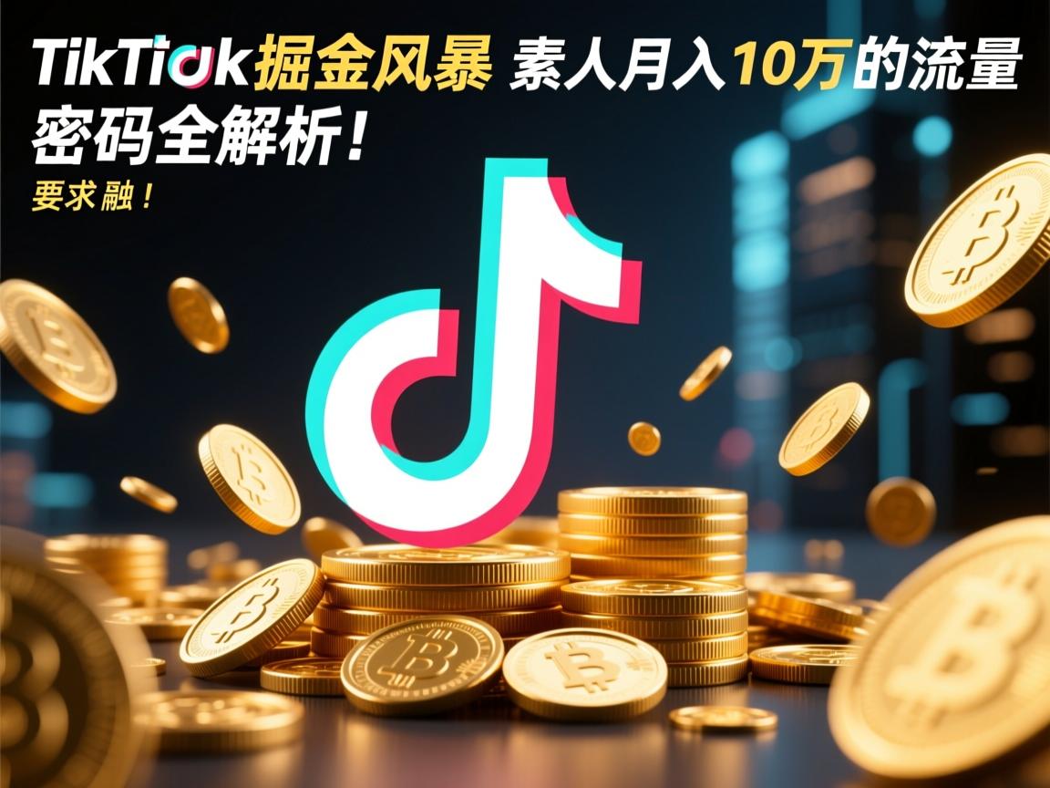 TikTok掘金风暴,素人月入10万的流量密码全解析!