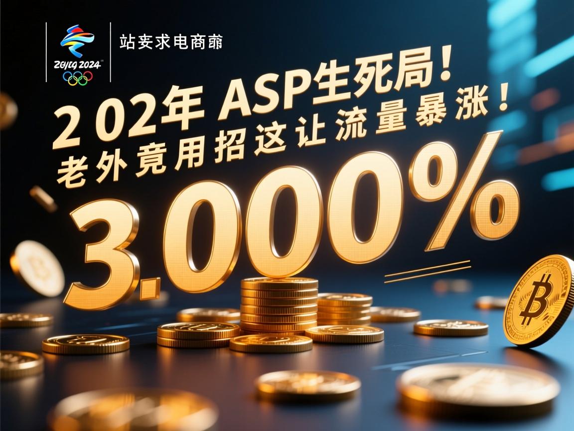 2024年ASP电商站生死局！老外竟用这招让流量暴涨300%