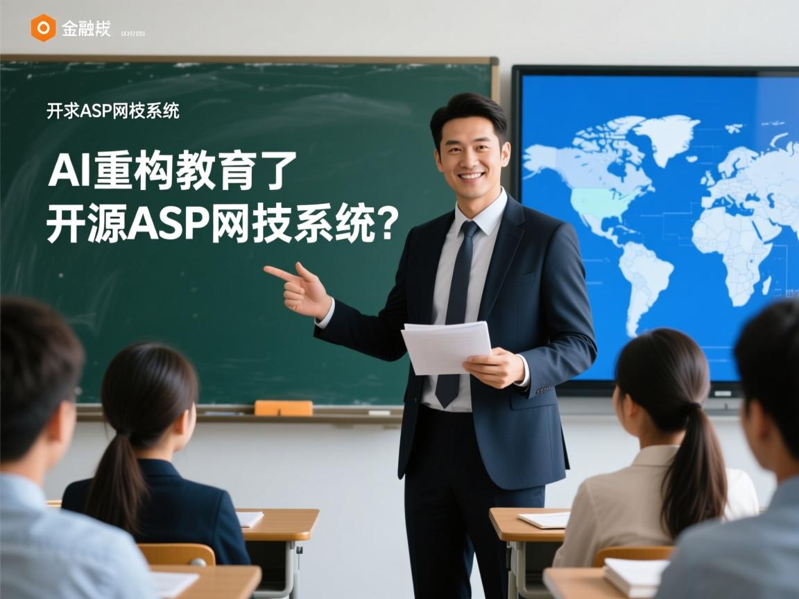 AI重构教育,开源ASP网校系统如何让普通教师变身技术大牛?