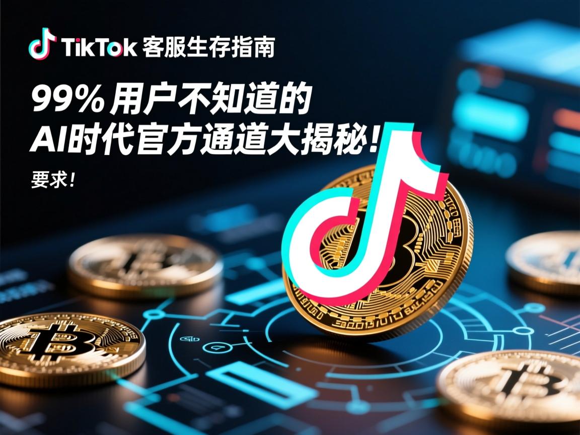 TikTok客服求生指南，99%用户不知道的AI时代官方通道大揭秘！