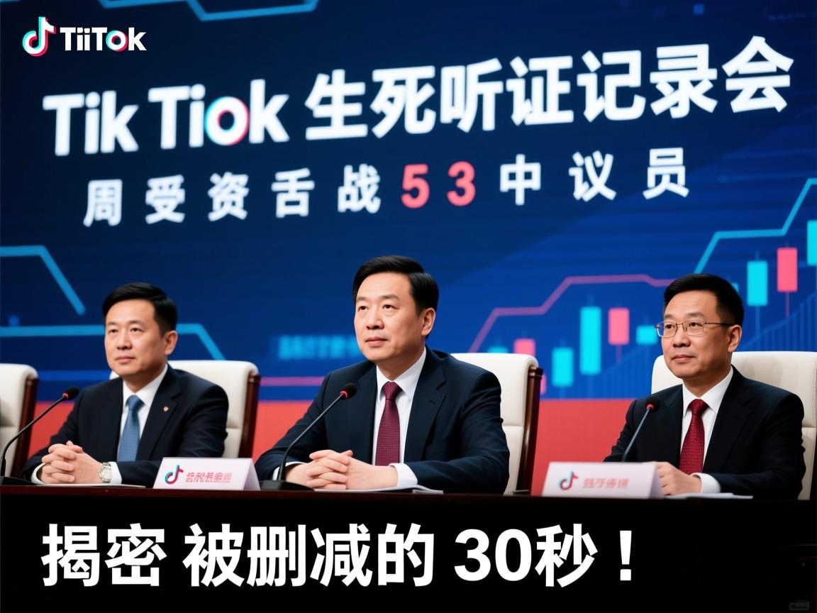 TikTok生死听证会全记录,周受资舌战53议员,中英字幕揭密被删减的30秒!