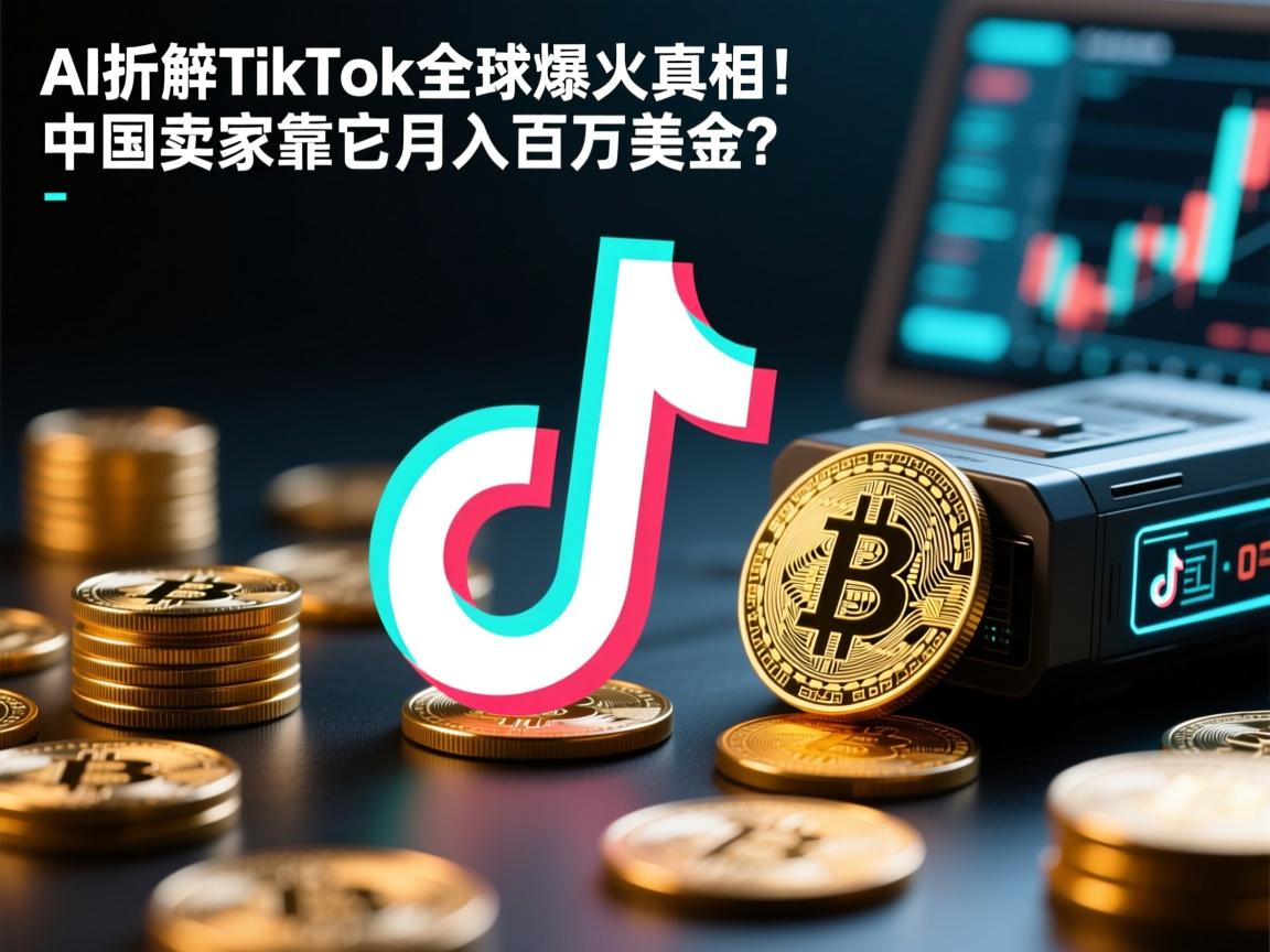 AI拆解TikTok全球爆火真相！中国卖家靠它月入百万美金？