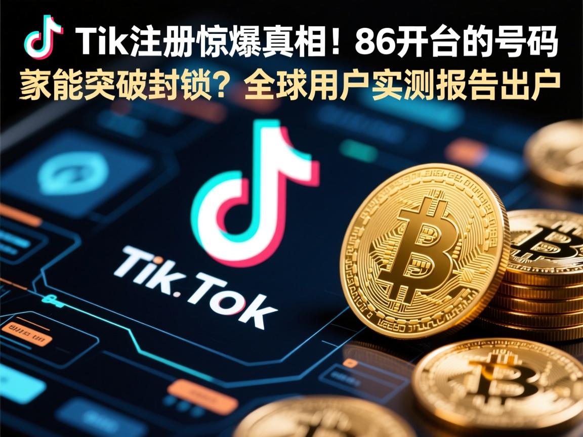 TikTok注册惊爆真相!86开头的号码竟能突破封锁?全球用户实测报告出炉