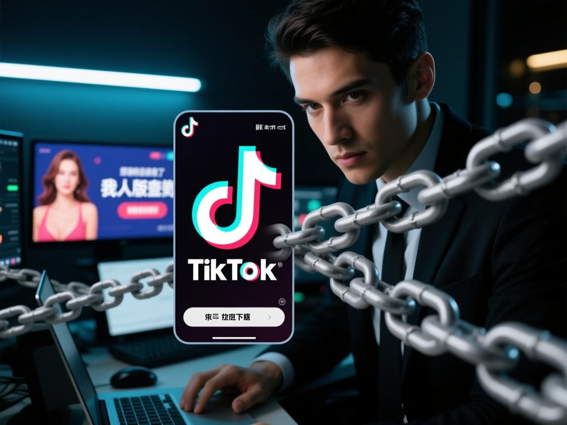 深夜弹出成人版TikTok广告?我卧底调查了这些灰色下载链