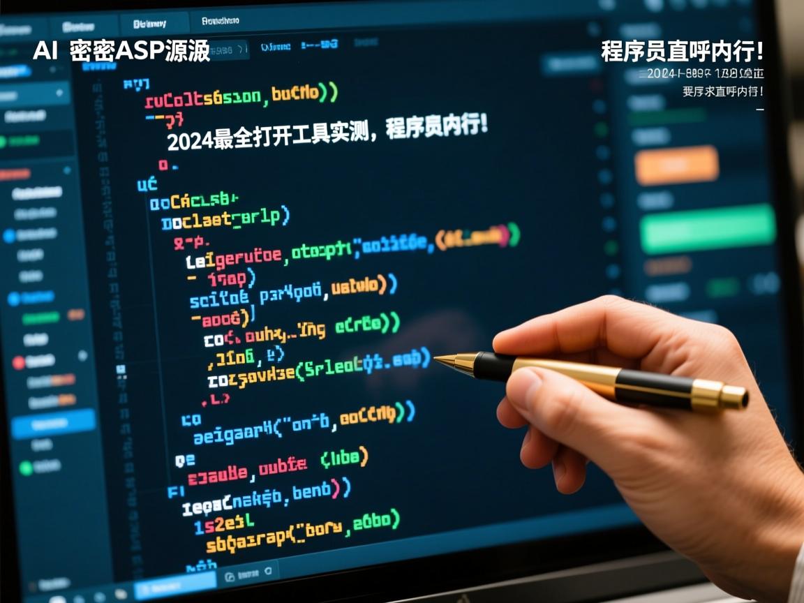 AI解密ASP源码，2024最全打开工具实测，程序员直呼内行！