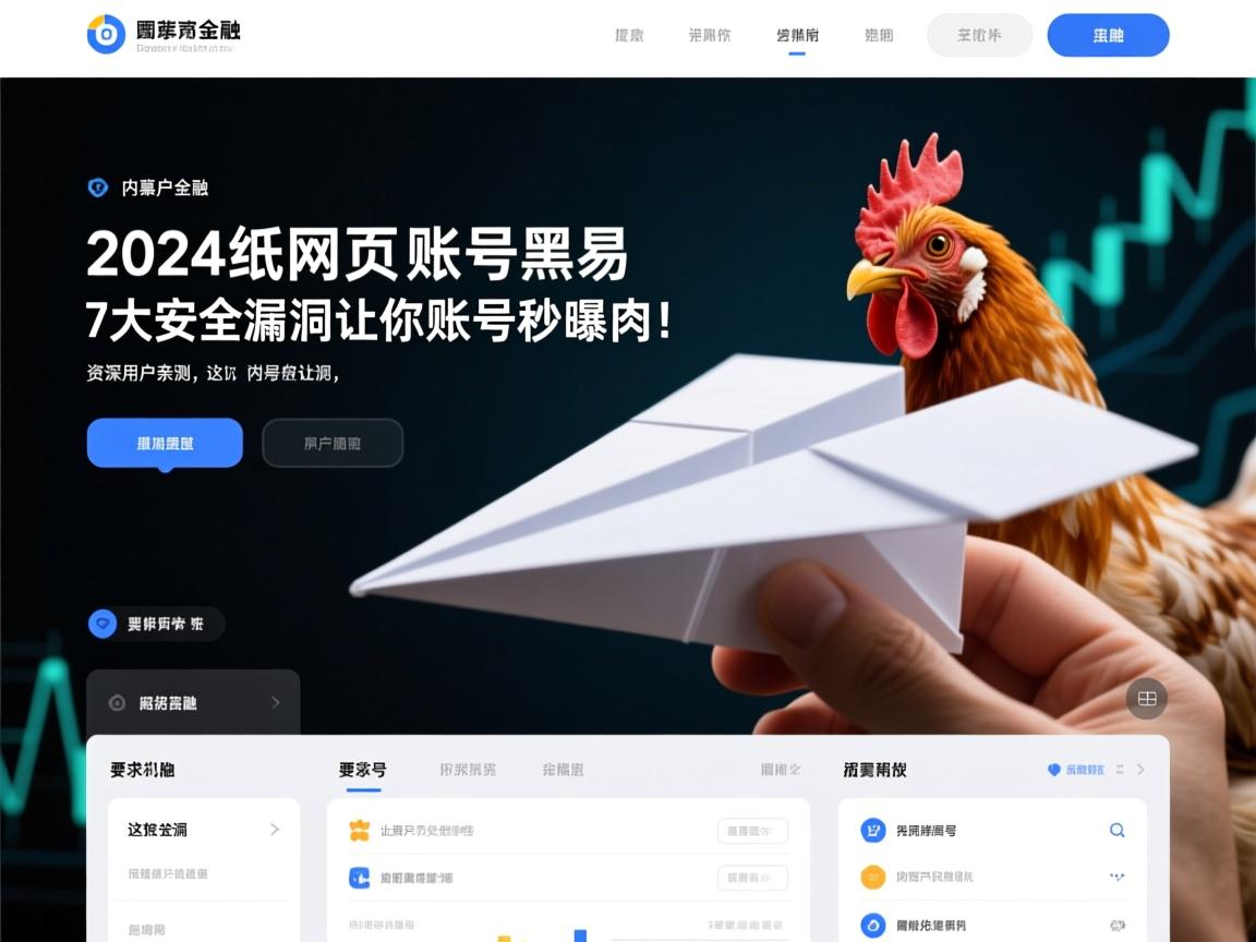 2024纸飞机网页版账号黑市交易内幕曝光!资深用户亲测,这7大安全漏洞让你账号秒变肉鸡