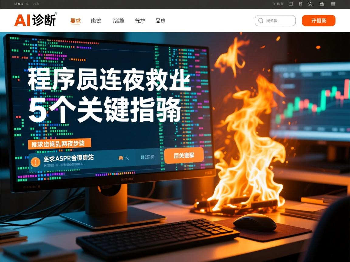 AI诊断，ASP网站乱码终极修复指南，程序员连夜救火的5个关键步骤