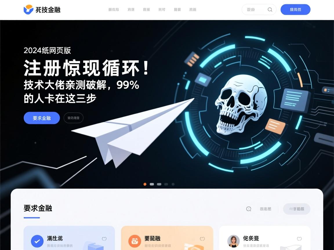 2024纸飞机网页版注册惊现死亡循环！技术大牛亲测破解，99%的人卡在这三步