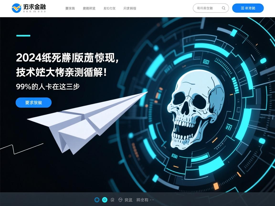 2024纸飞机网页版注册惊现死亡循环!技术大牛亲测破解,99%的人卡在这三步