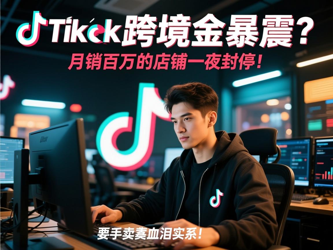 TikTok跨境掘金暴雷？新手卖家血泪实录，月销百万的店铺一夜封停！