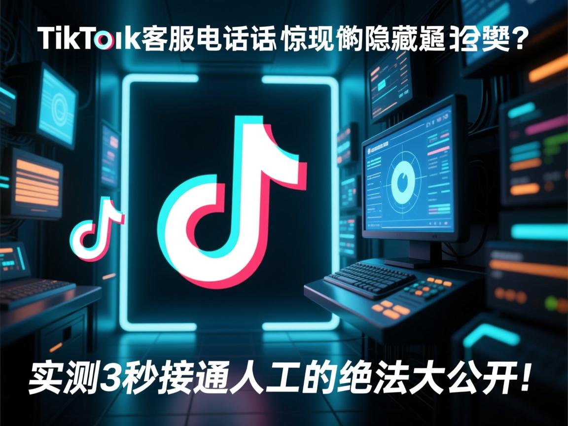 TikTok客服电话惊现隐藏通道?实测3秒接通人工的绝招大公开!