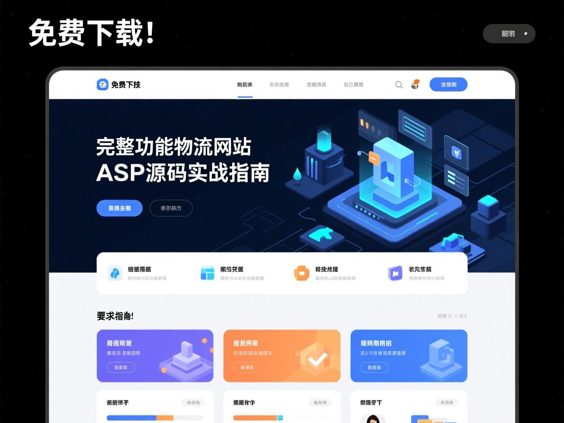 免费下载！完整功能物流网站ASP源码实战指南