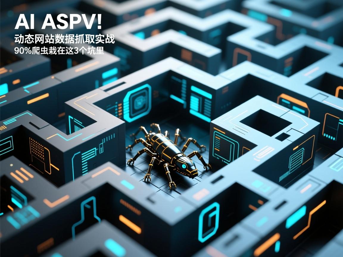 AI破译ASPX迷宫!动态网站数据抓取实战,90%爬虫栽在这3个坑里