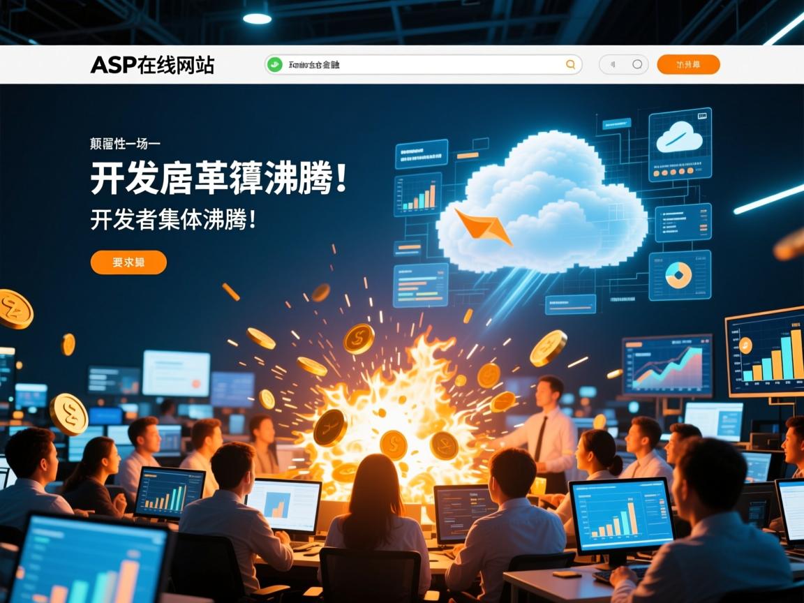 ASP在线网站+云计算，一场颠覆性革命，开发者集体沸腾！
