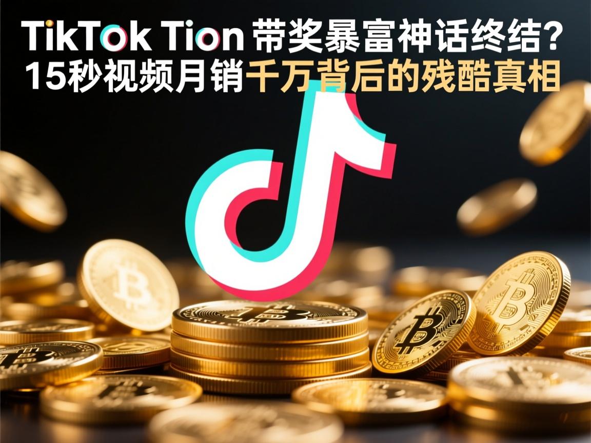 TikTok带货暴富神话终结？15秒视频月销千万背后的残酷真相