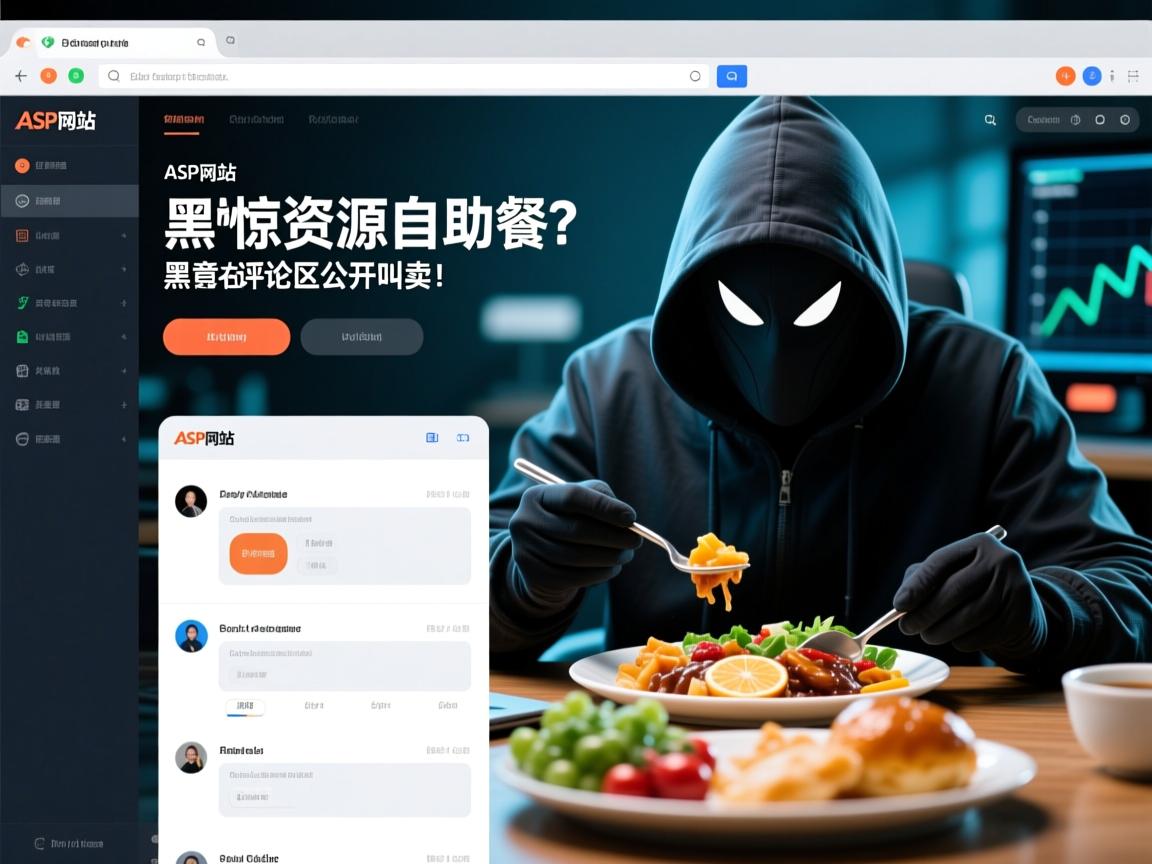 ASP网站惊现资源自助餐？黑客竟在评论区公开叫卖！