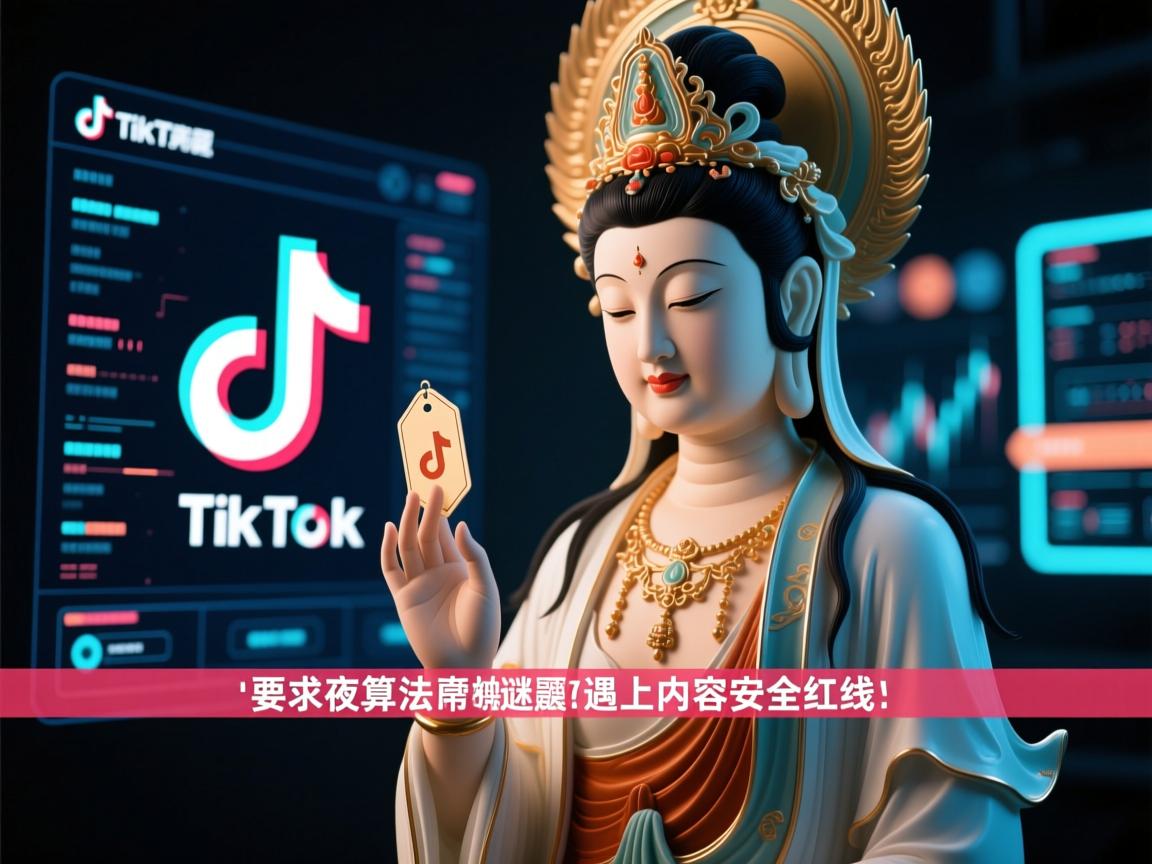 TikTok深夜算法谜题，当女菩萨标签遇上内容安全红线