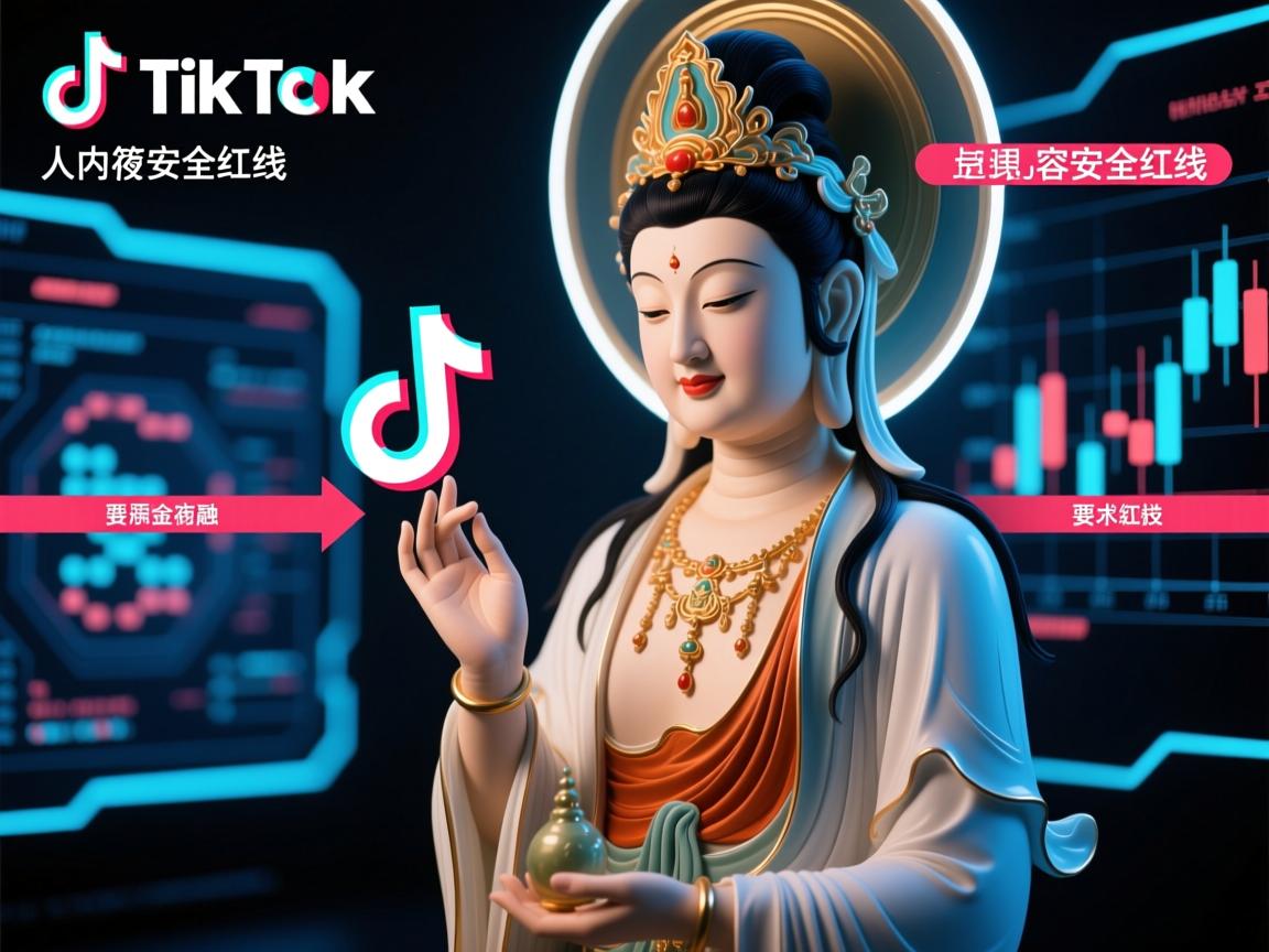 TikTok深夜算法谜题,当女菩萨标签遇上内容安全红线
