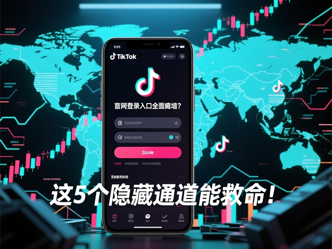 TikTok官网登录入口全面瘫痪？全球用户遭遇数字鬼打墙，这5个隐藏通道能救命！
