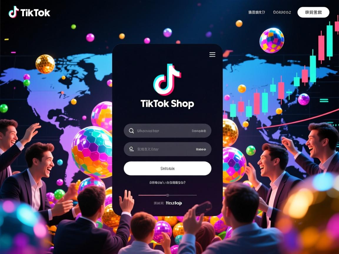 TikTok Shop登录页面惊现神秘彩蛋！全球卖家疯狂涌入背后暗藏玄机？