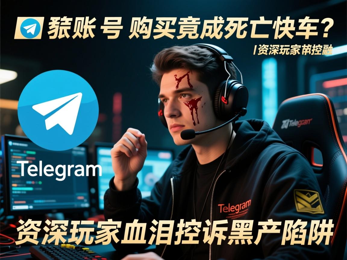 Telegram账号购买竟成死亡快车?资深玩家血泪控诉黑产陷阱