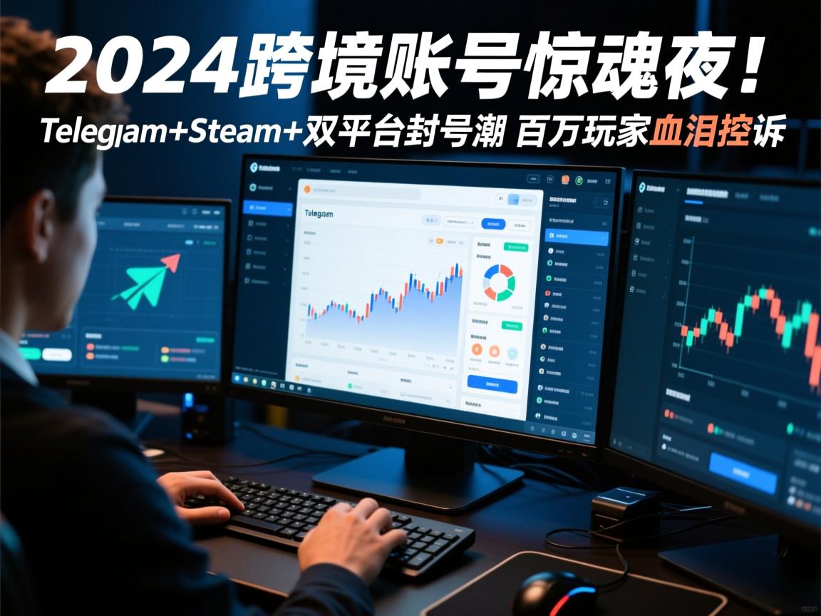 2024跨境账号惊魂夜!Telegram+Steam双平台封号潮,百万玩家血泪控诉