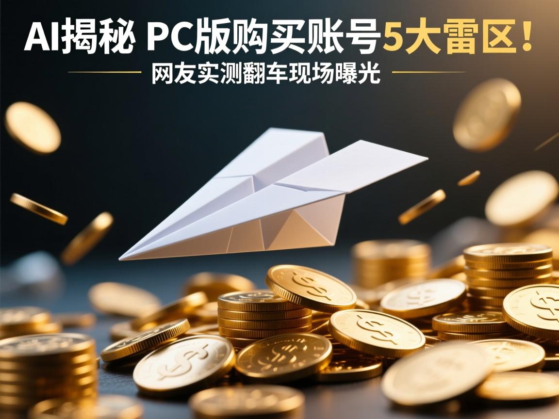 AI揭秘,纸飞机PC版购买账号的5大雷区!网友实测翻车现场曝光