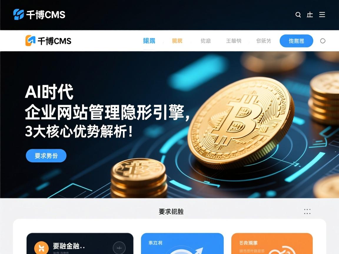 千博CMS,AI时代企业网站管理的隐形引擎,3大核心优势解析!