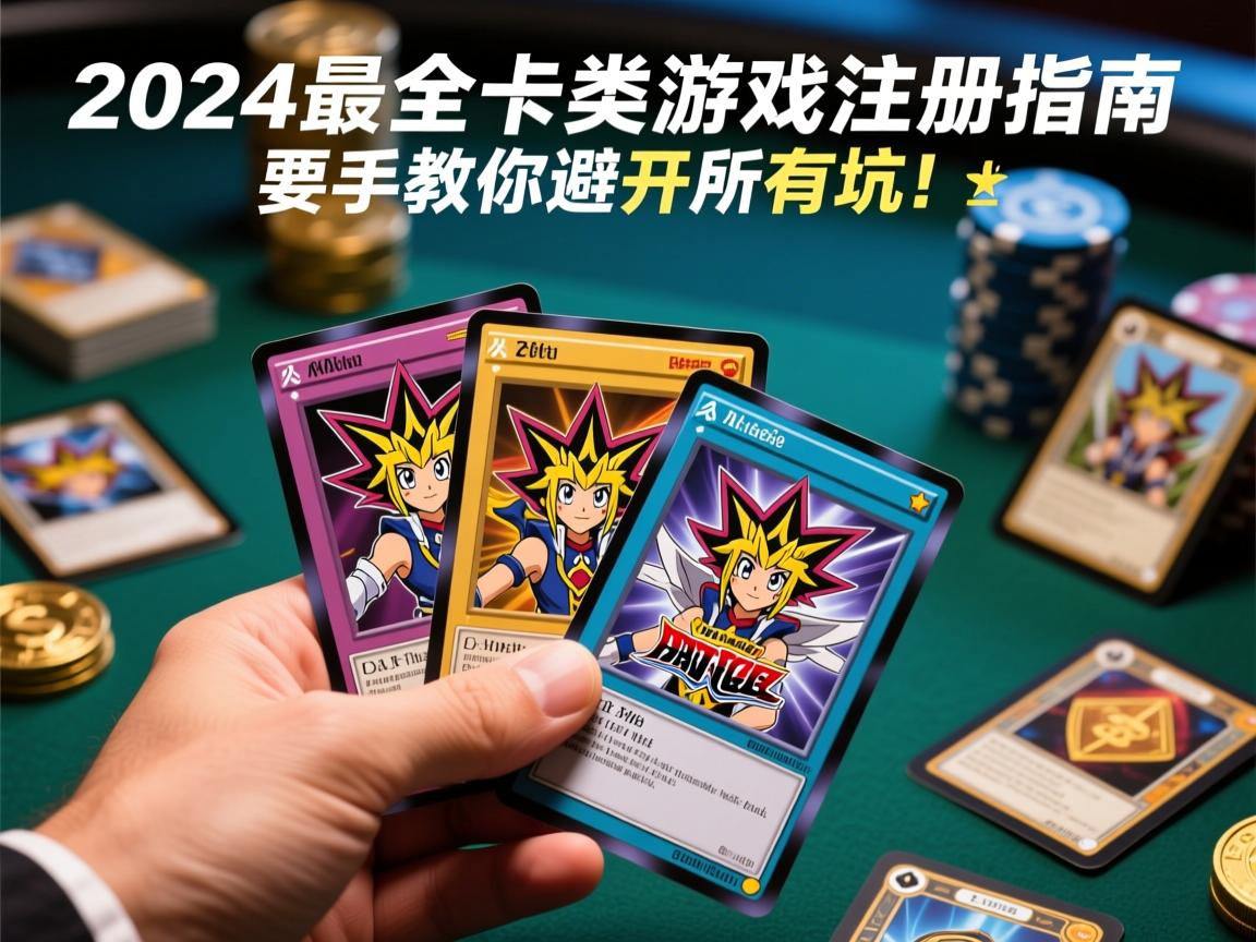 2024最全卡牌游戏注册指南，从游戏王到万智牌，手把手教你避开所有坑！