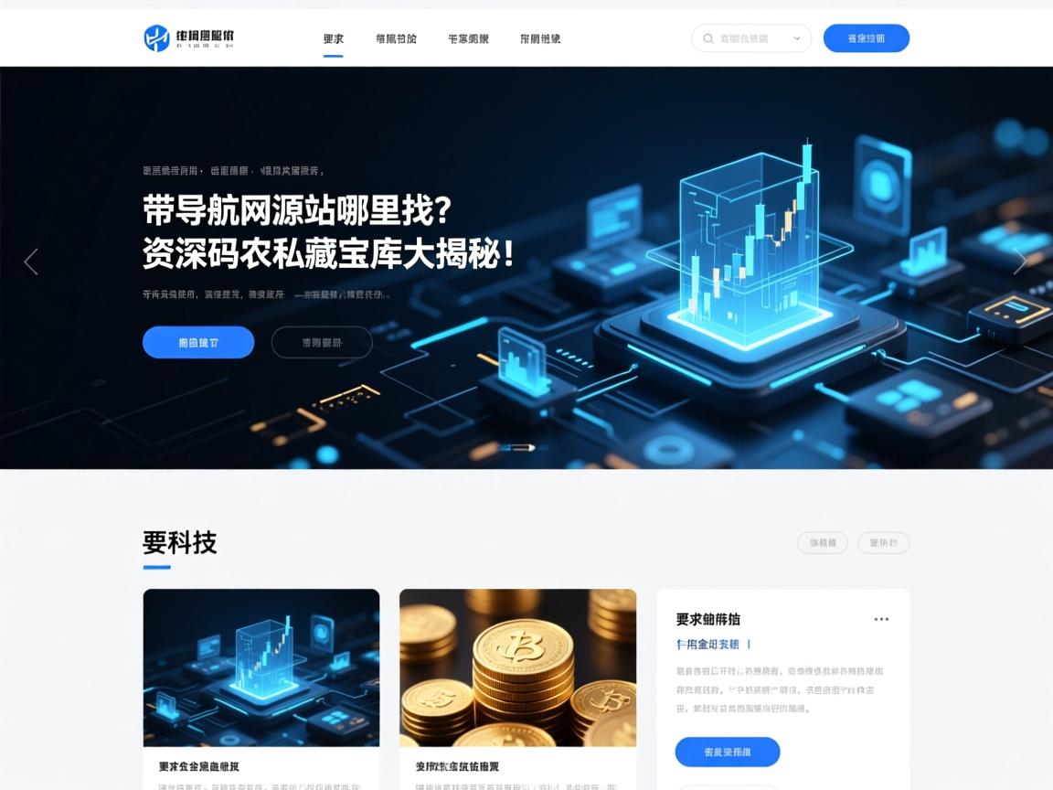 带导航的网站源码哪里找？资深码农私藏宝库大揭秘！