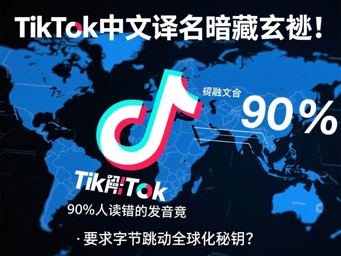 TikTok中文译名暗藏玄机!90%人读错的发音竟成字节跳动全球化秘钥?
