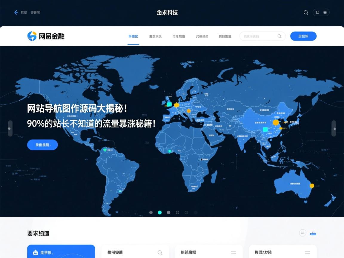 网站导航地图制作源码大揭秘!90%的站长不知道的流量暴涨秘籍!