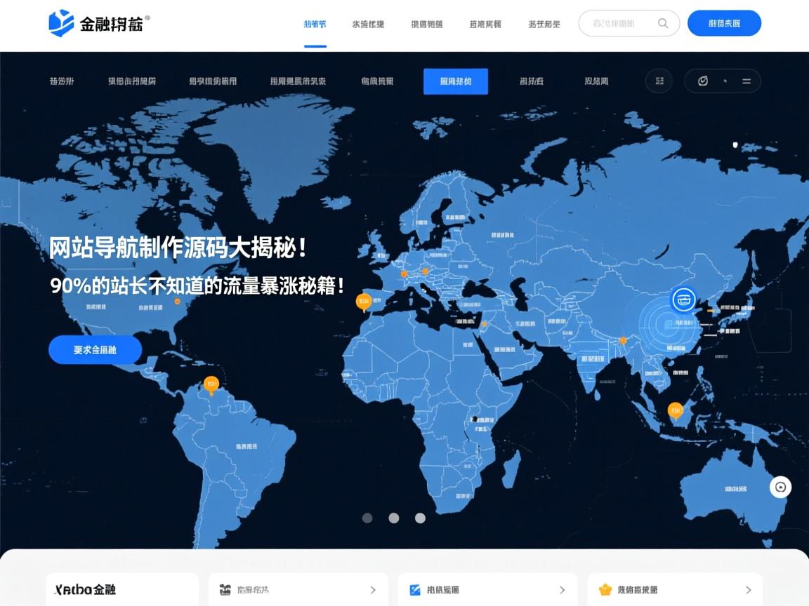 网站导航地图制作源码大揭秘!90%的站长不知道的流量暴涨秘籍!