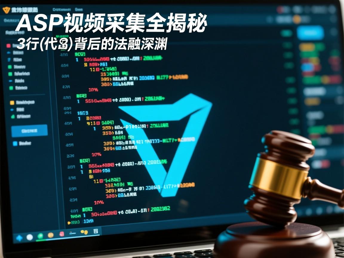 ASP视频采集全揭秘,3行代码背后的法律深渊