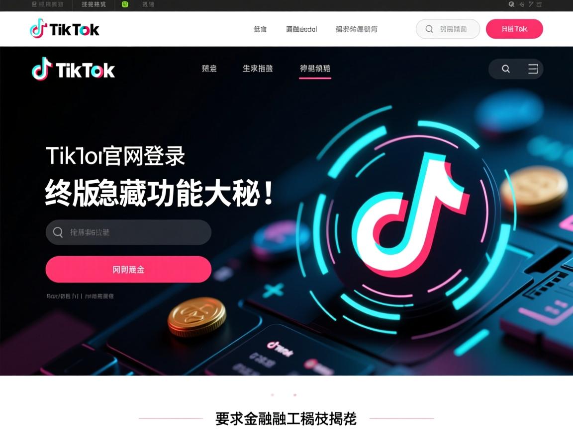 TikTok官网登录终极指南，网页版隐藏功能大揭秘！