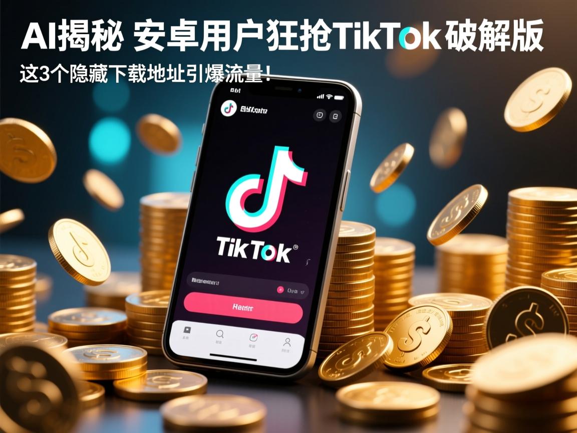 AI揭秘,安卓用户狂抢TikTok破解版,这3个隐藏下载地址引爆流量!