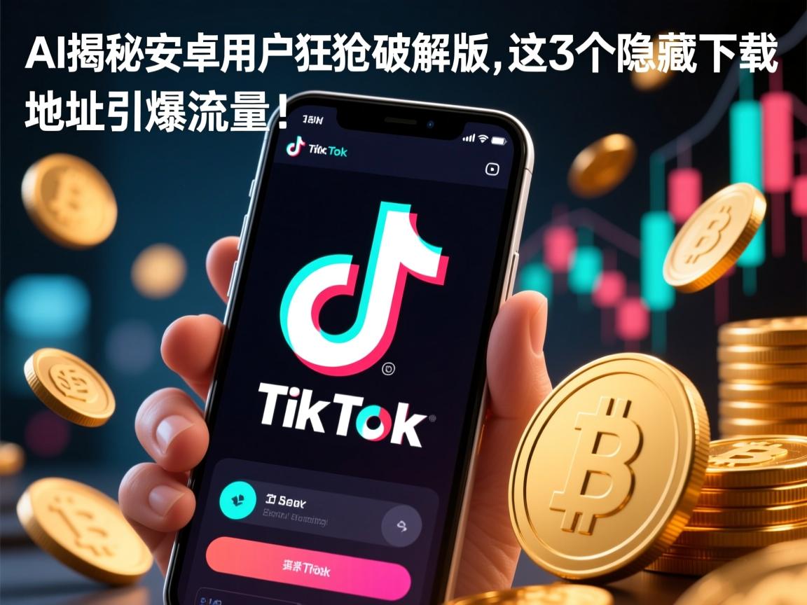 AI揭秘，安卓用户狂抢TikTok破解版，这3个隐藏下载地址引爆流量！