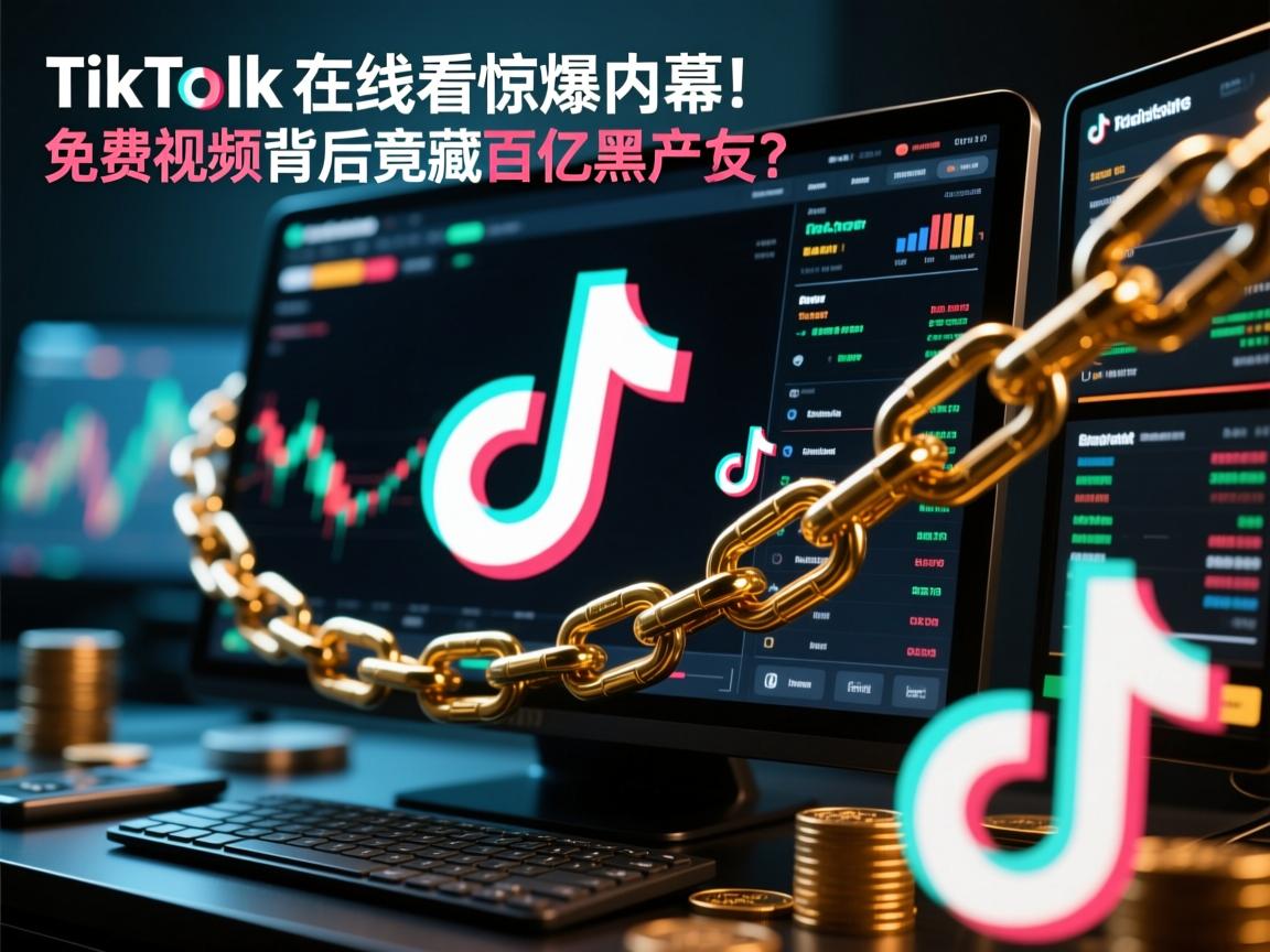 TikTok在线看惊爆内幕!免费视频背后竟藏百亿黑产链?