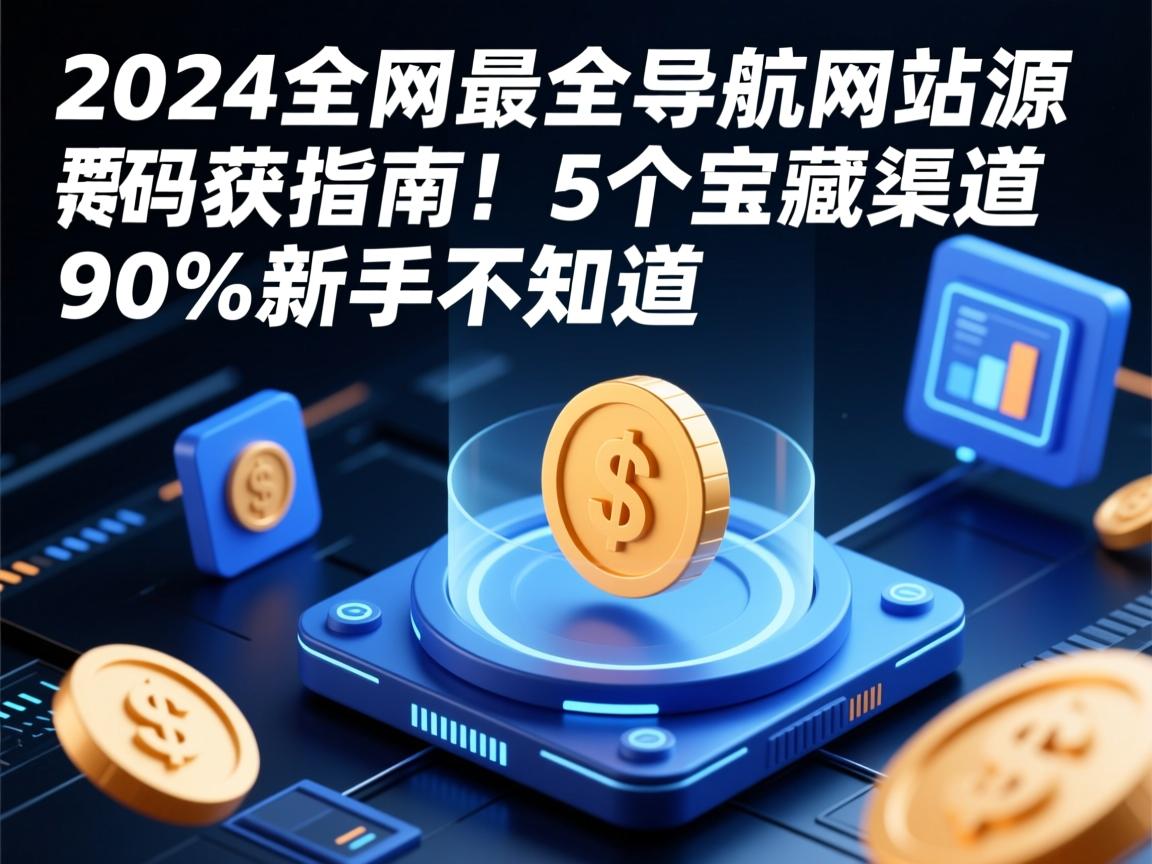 2024全网最全导航网站源码获取指南！这5个宝藏渠道90%新手不知道