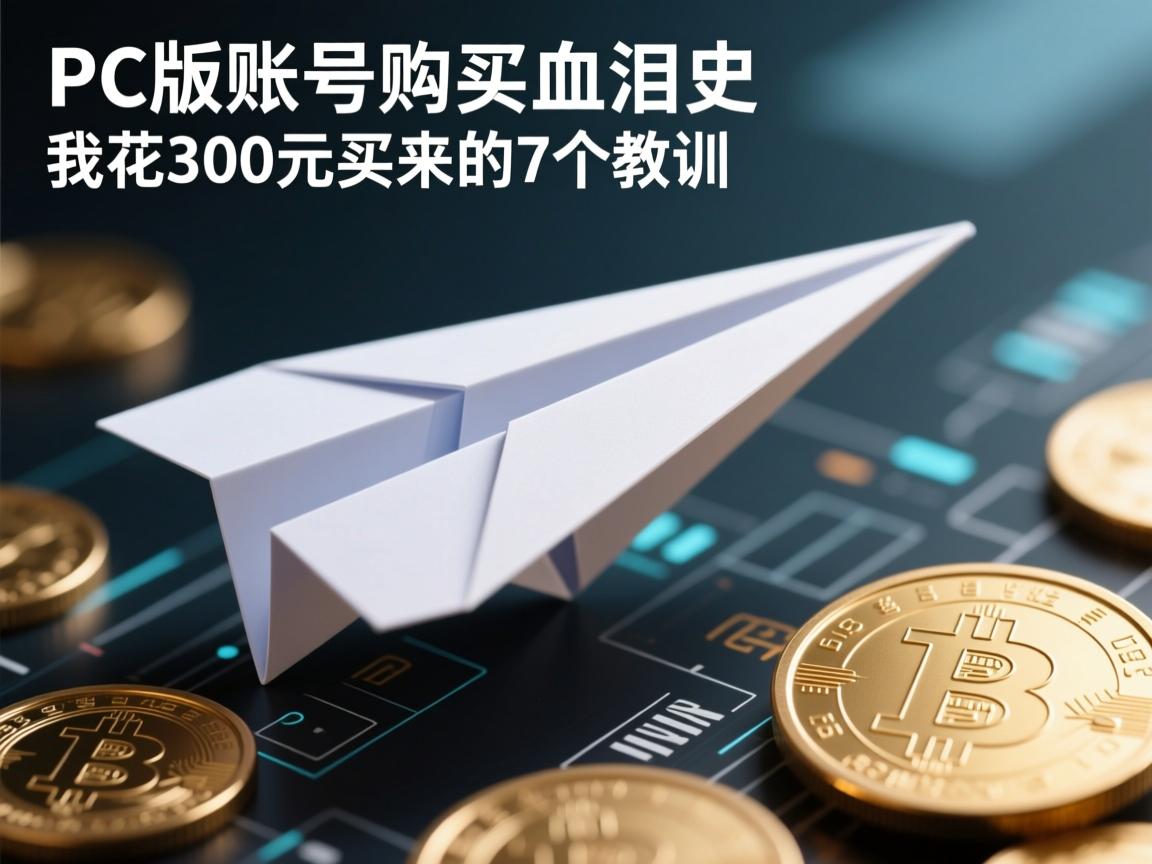 纸飞机PC版账号购买血泪史,我花300元买来的7个教训
