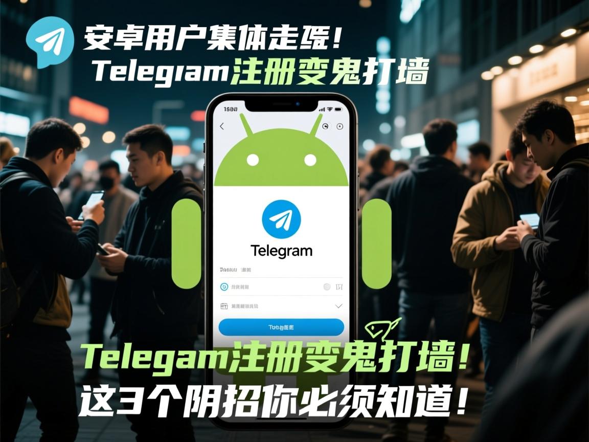 安卓用户集体暴走!Telegram注册变鬼打墙,这3个阴招你必须知道!