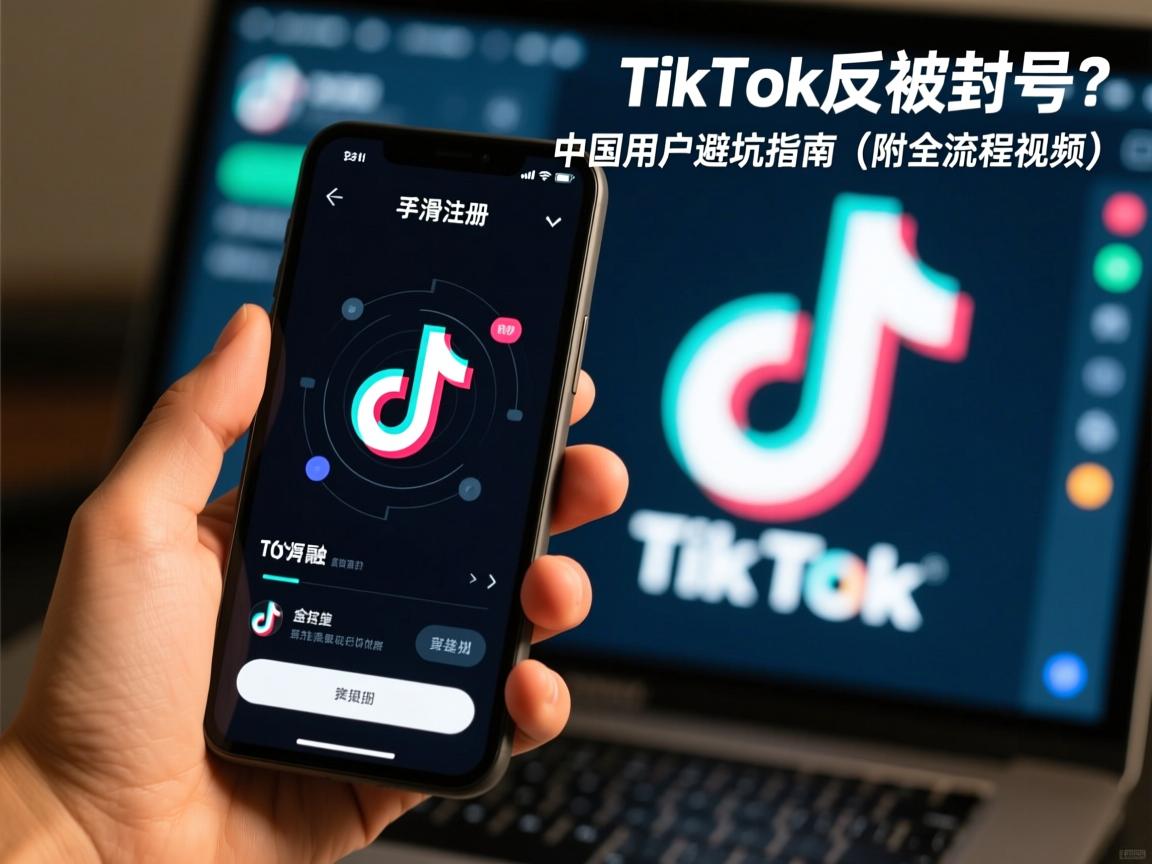 手滑注册TikTok反被封号?中国用户避坑指南(附全流程视频)