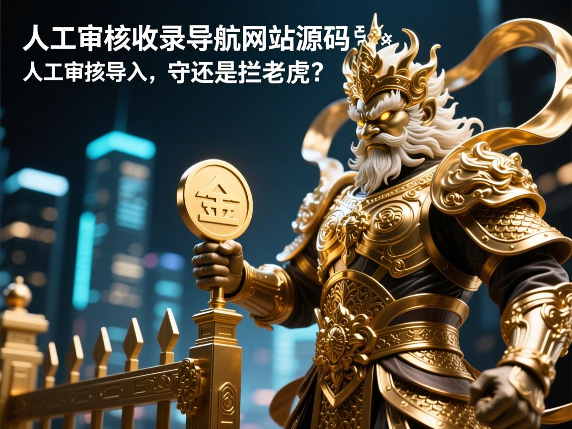 人工审核收录导航网站源码,人工审核导入,网站收录的守门神还是拦路虎?