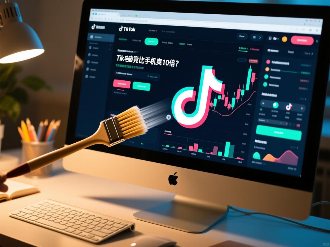 电脑刷TikTok竟比手机爽10倍?网页版隐藏功能大揭秘!