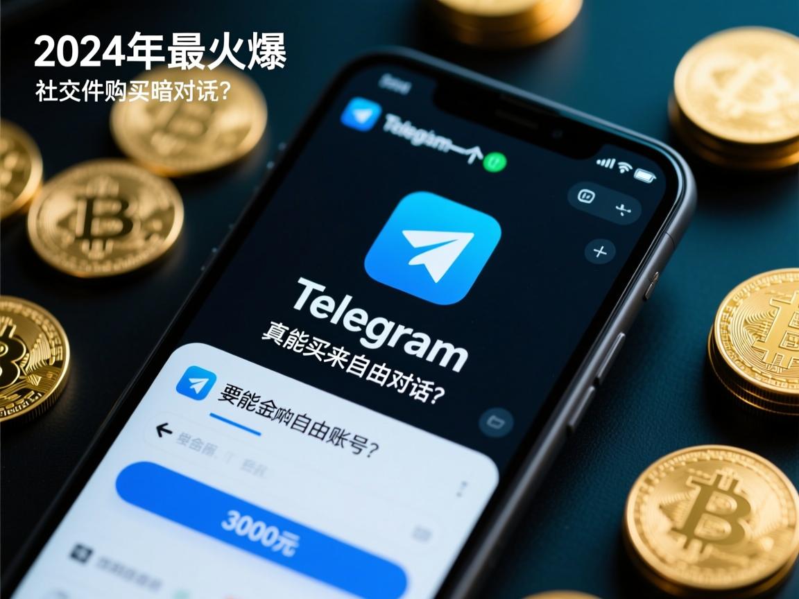 2024年最火爆的社交软件购买暗流，3000元一个的Telegram账号，真能买来自由对话？