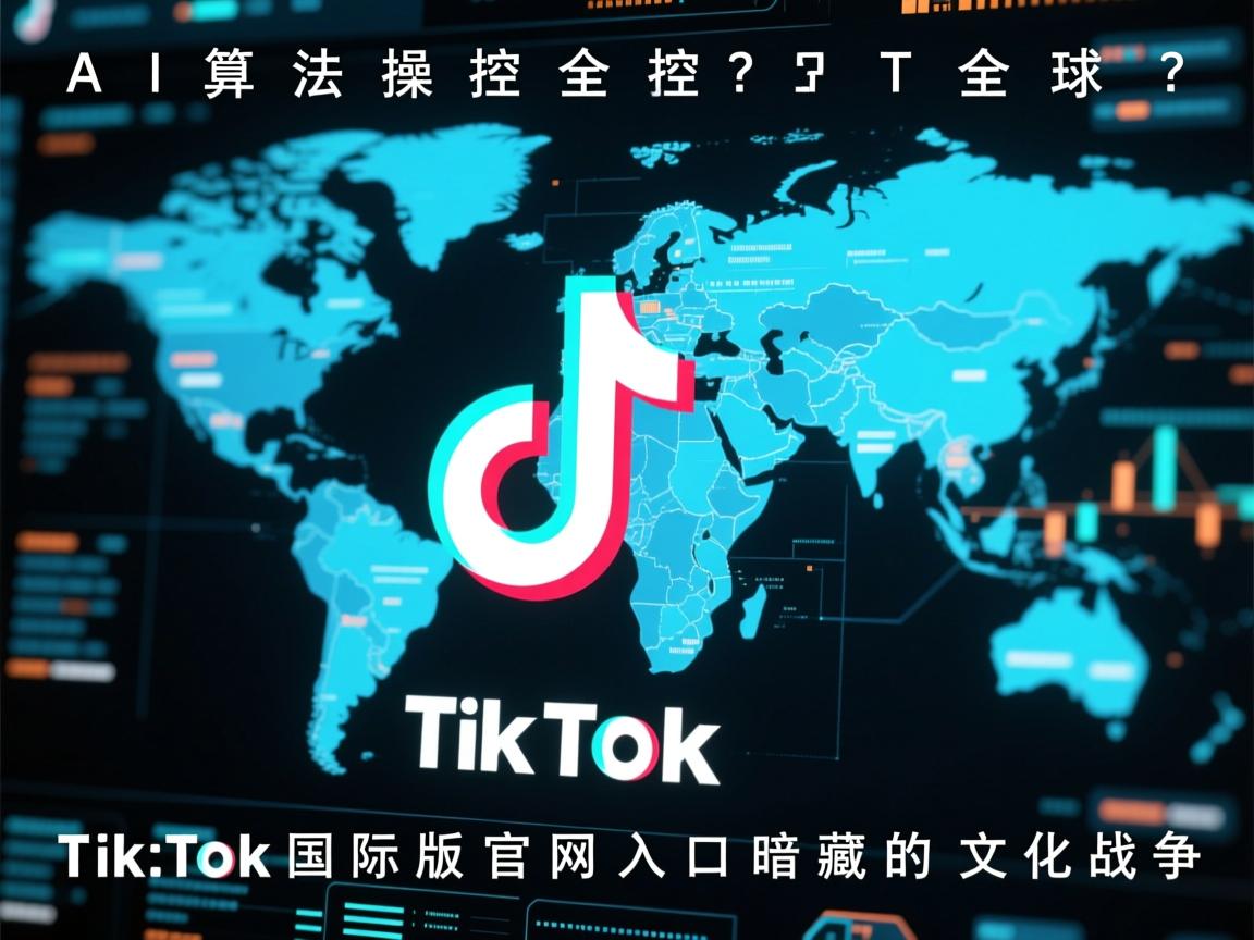 AI算法操控全球?TikTok国际版官网入口暗藏的文化战争