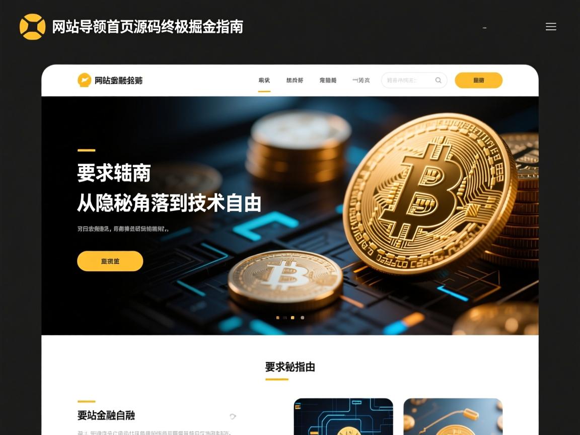 网站导航首页源码终极掘金指南，从隐秘角落到技术自由